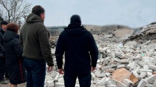 Обстріл Вільнянська 17 листопада: меморіал на місці руїн