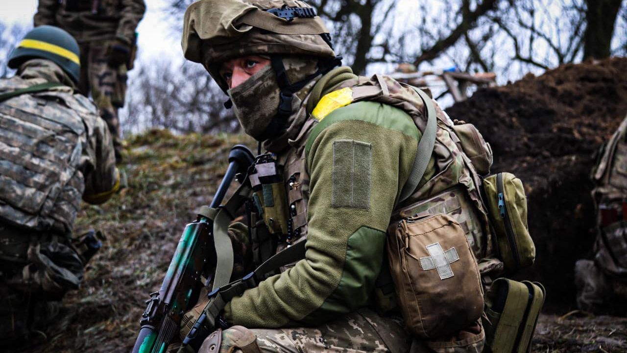 Карта бойових дій України