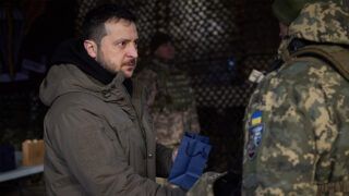 Зеленський у Бахмуті