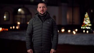 Зеленський привітав українців з Різдвом Христовим