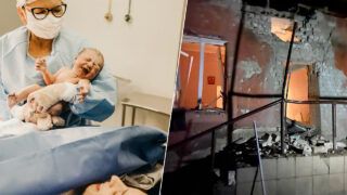 Окупанти поцілили в пологове відділення лікарні у Херсоні