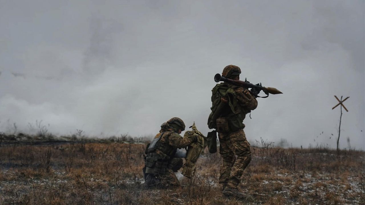 Карта бойових дій в Україні