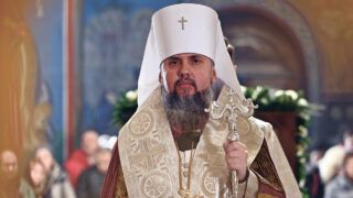 Митрополит Епіфаній провів різдвяну службу в Успенському соборі