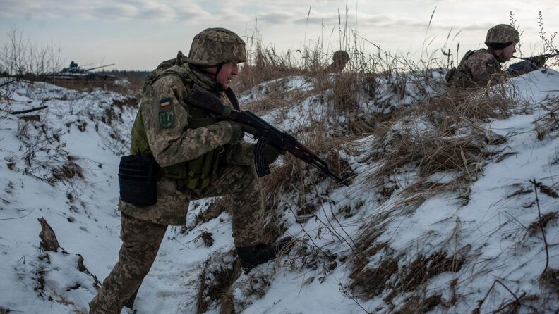 Карта бойових дій в Україні