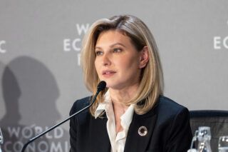 інтерв'ю з Оленою Зеленською з Давосу