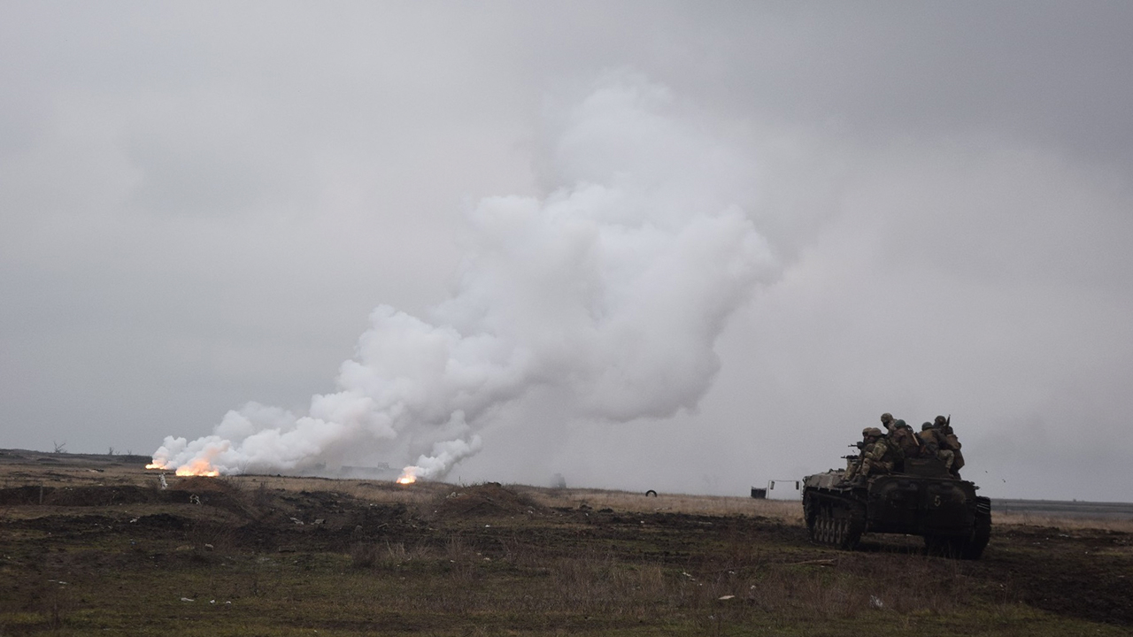 Карта бойових дій в Україні
