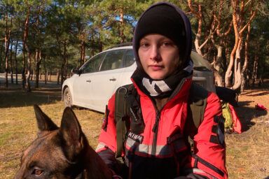 Фото к: Мария Романова – история 17-летнего кинолога из Павлограда