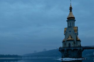 Нічна атака дронами на Київ