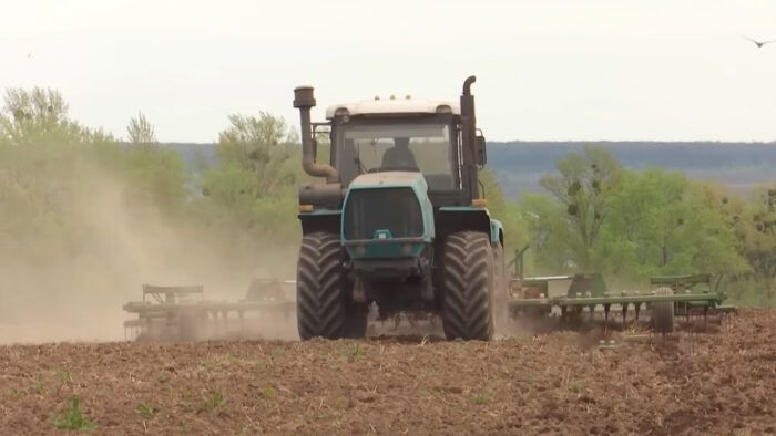 Харьківські фермери засівають соняшником заміновані поля