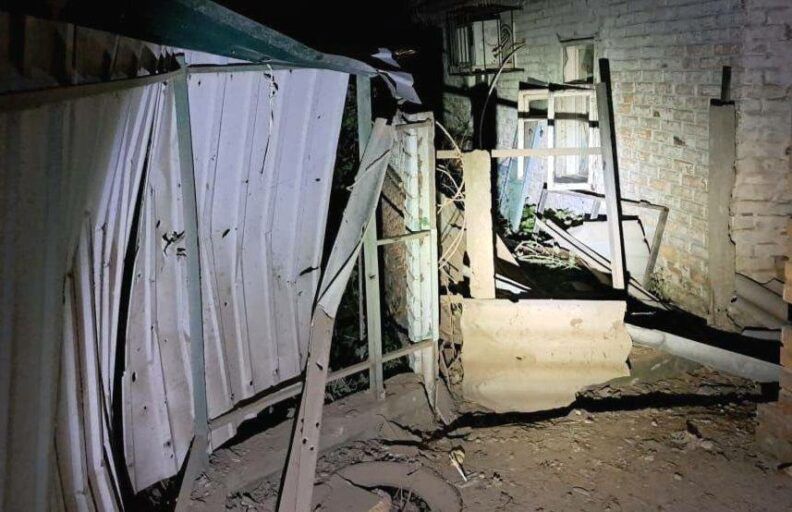 Обстріл Нікополя 5 травня 2023