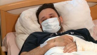 Боєць «Італієць» у дніпровській лікарні