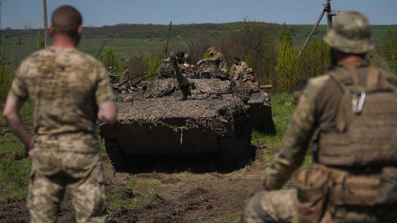 Карта бойових дій в Україні