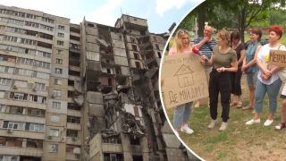 Мітинг на Північній Салтівці