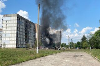 Вибухи у Первомайському