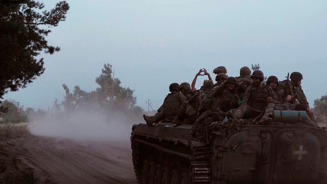 Карта бойових дій в Україні