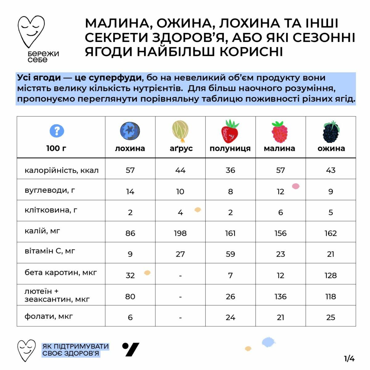 корисні ягоди