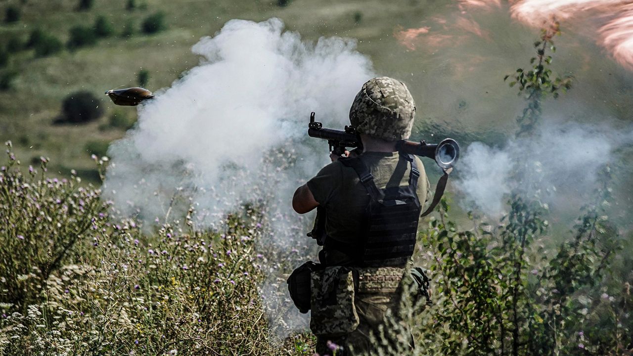 Карта бойових дій в Україні