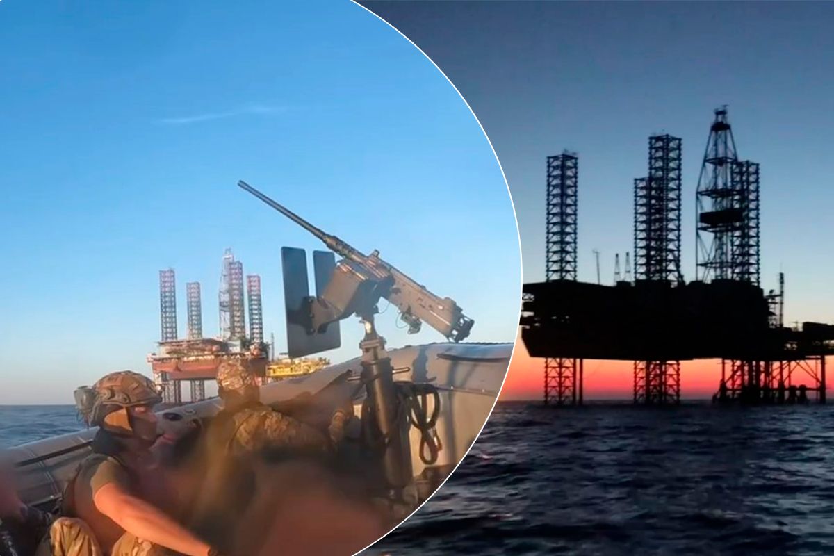 Україна повернула під контроль Вишки Бойка у Чорному морі: що відомо