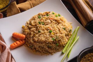 смажений рис