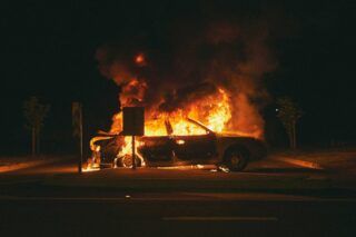 Рух опору у Бердянську підірвав автівку з працівниками ФСБ — деталі