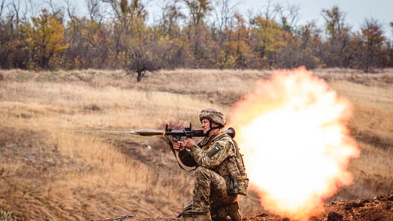 Карта бойових дій в Україні
