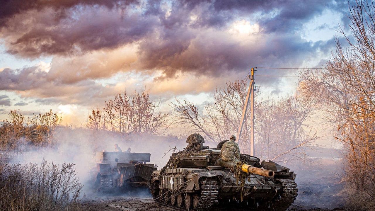 Карта бойових дій в Україні