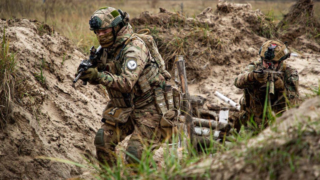 Карта бойових дій в Україні