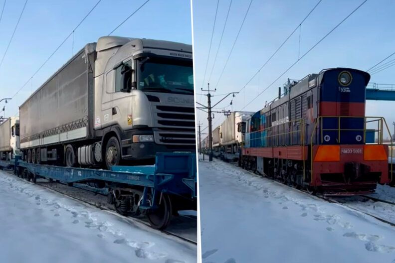 Укрзалізниця відправила першу партію вантажівок через кордон з Польщею: що відомо