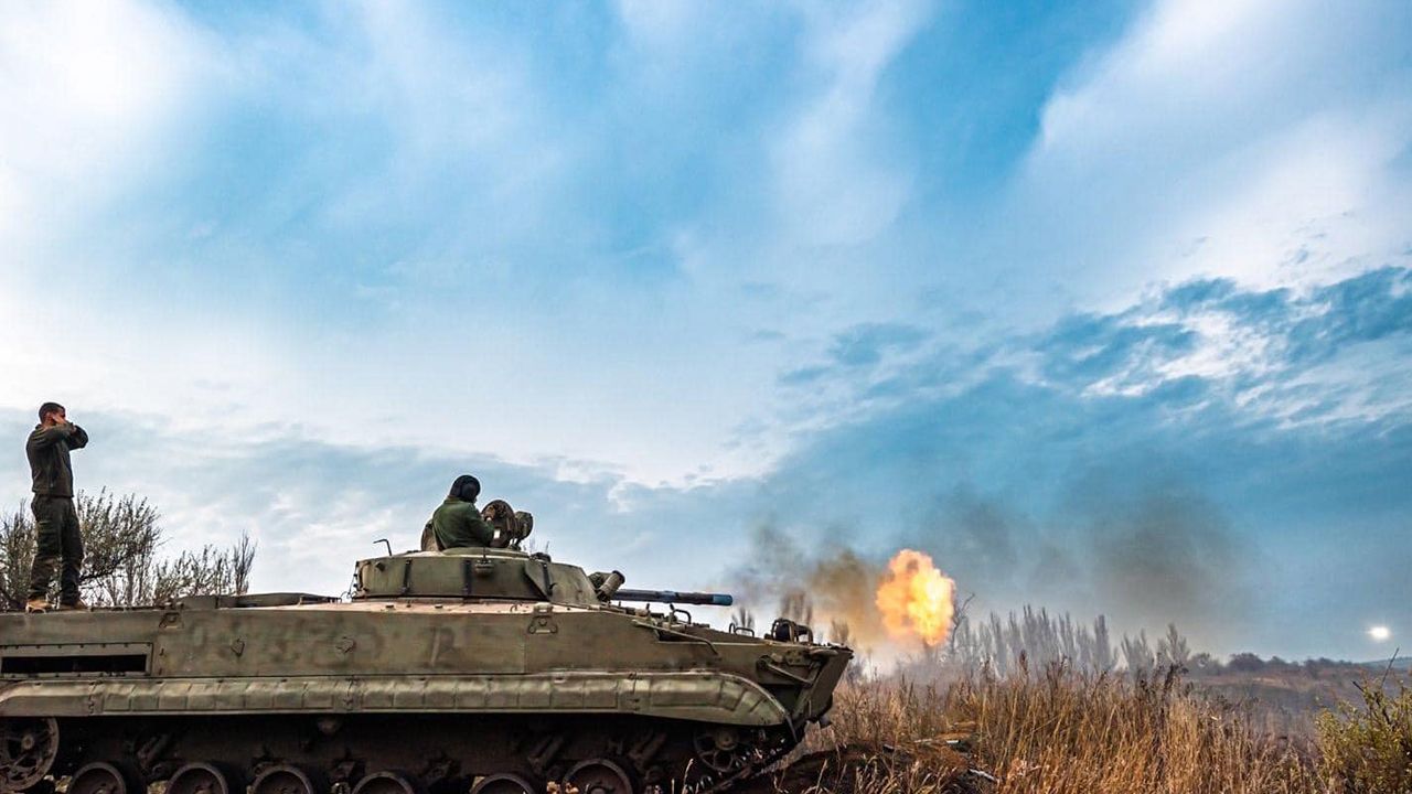 Карта бойових дій в Україні