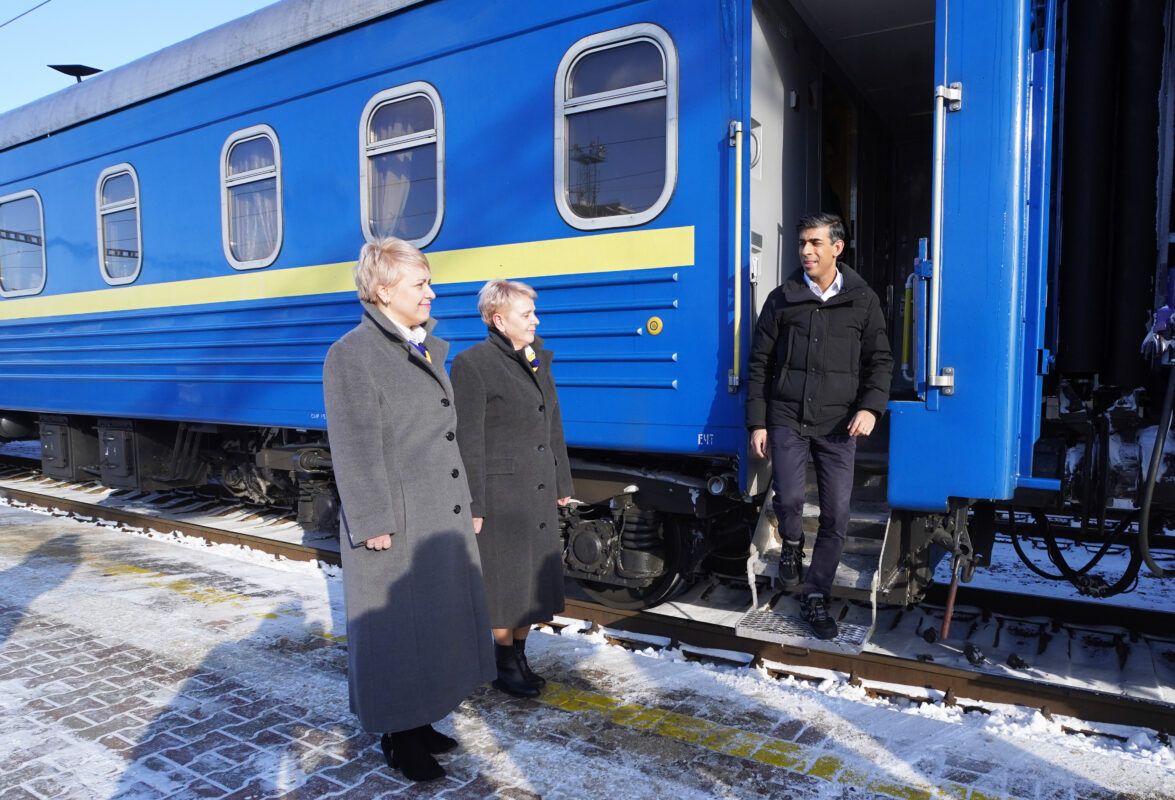Ріші Сунак у Києві