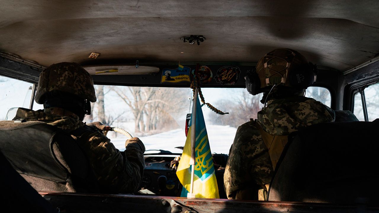 Карта бойових дій в Україні