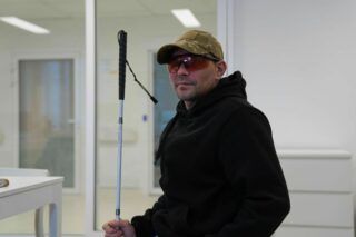 Втратив зір на полі бою — історія захисника Олександра Юрченка