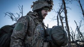 Карта боевых действий в Украине