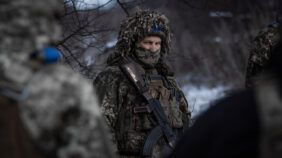 Карта боевых действий в Украине