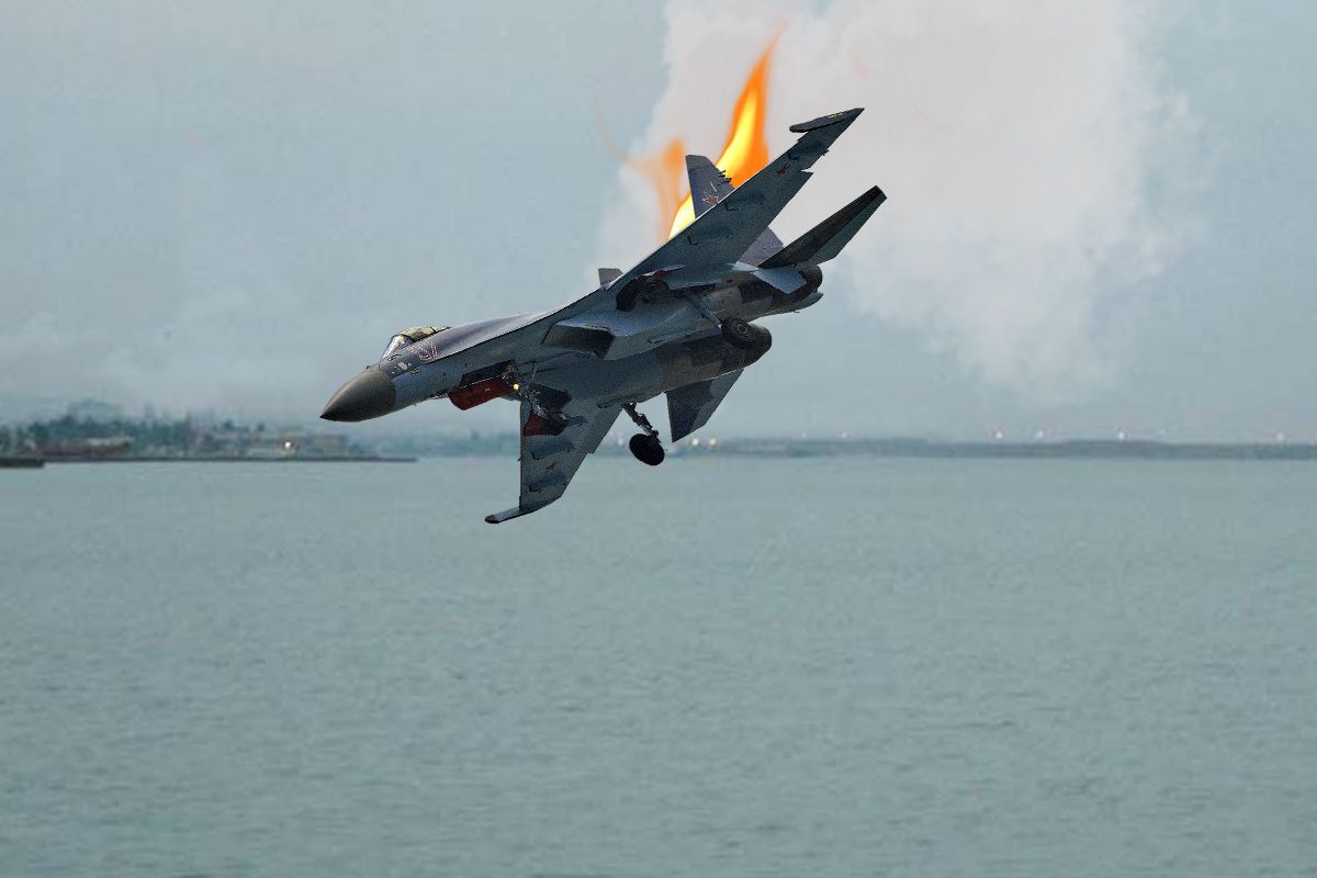 Збиття Су-34 та Су-35 в Азовському морі