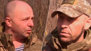 Бійці на псевдо Аман та Шансон