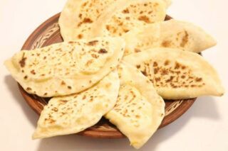 коржики з сиром та зеленню
