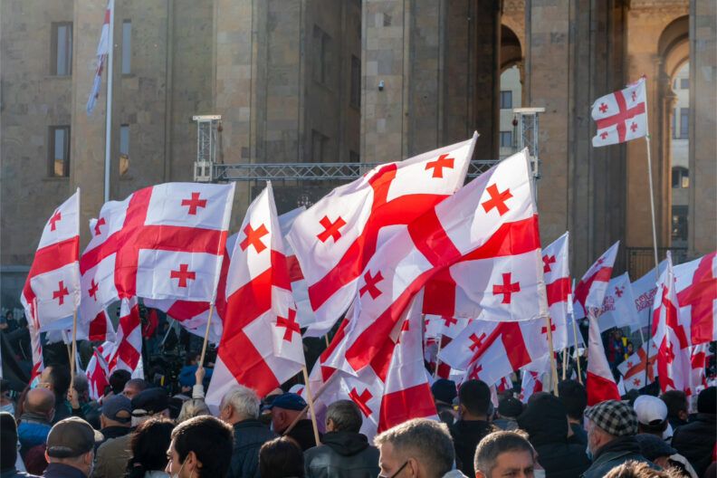протести в грузії