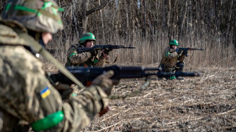 Карта бойових дій в Україні