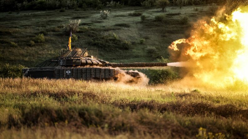 Карта бойових дій в Україні