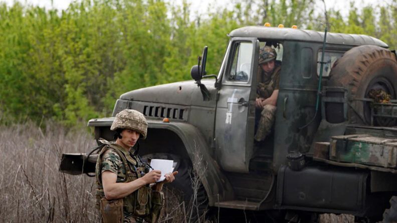 Карта бойових дій в Україні