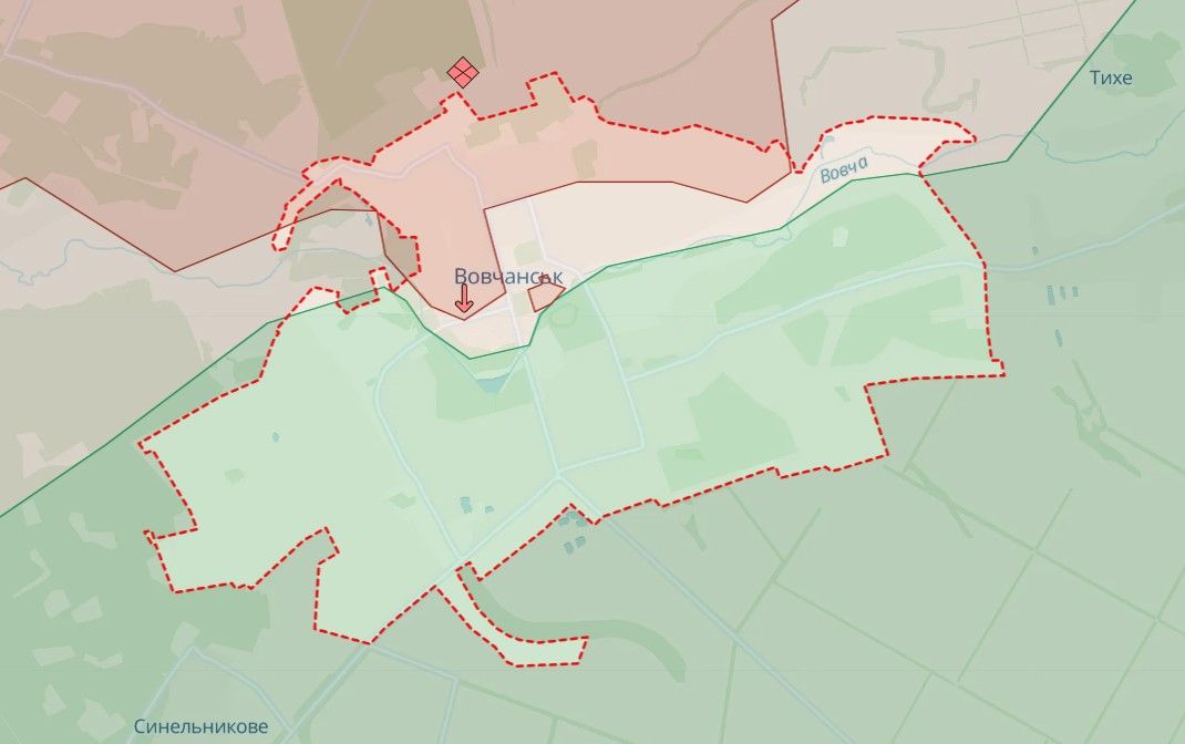 волчанск на карте