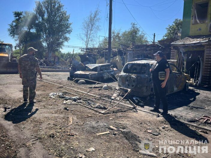 Вольнянск обстрел