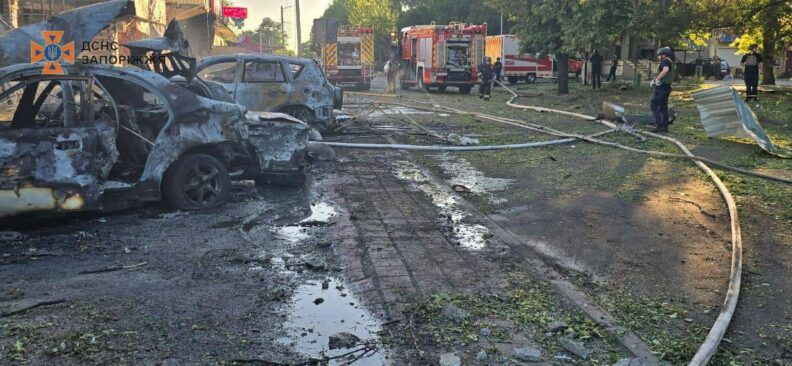 Атака по Вольнянску