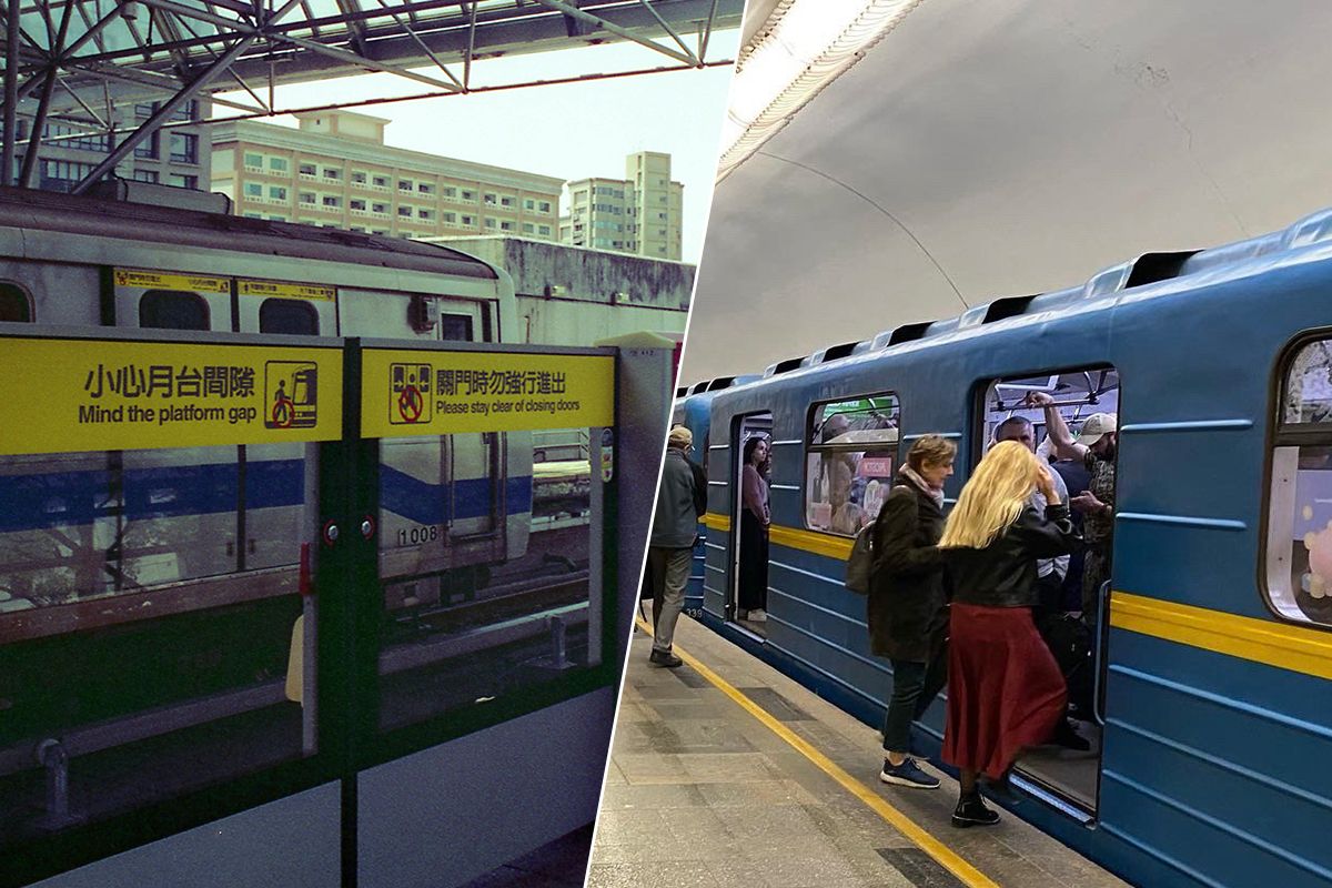 Захисні екрани в метро