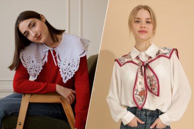 з чим носити накладні комірці