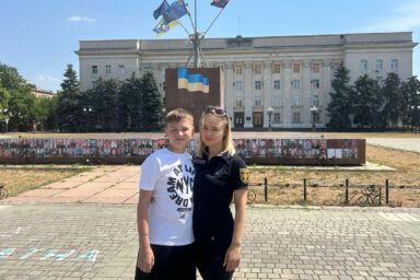 Фото к: Женщина пошла по стопам мужа и стала спасателем в ГСЧС