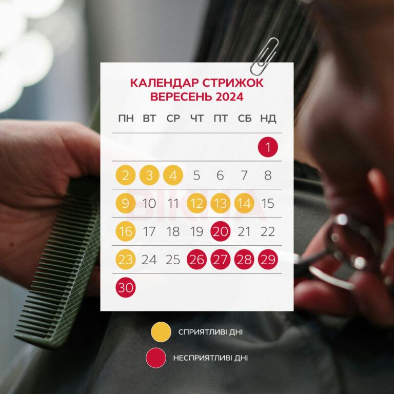 коли стригтися за місячним календарем