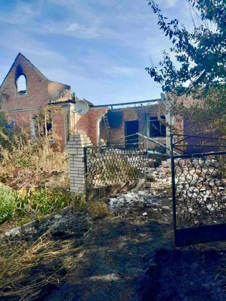 обстрел запорожской области