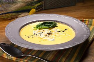 Сирний суп з грибами: покроковий рецепт приготування